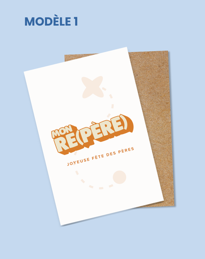 Cartes de souhaits pour la fête des Pères