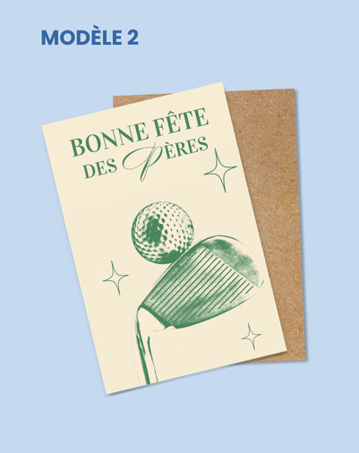 Cartes de souhaits pour la fête des Pères
