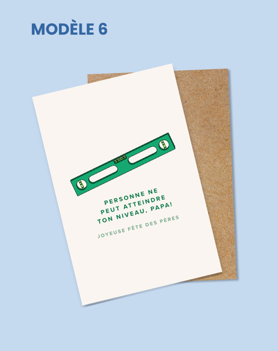 Cartes de souhaits pour la fête des Pères