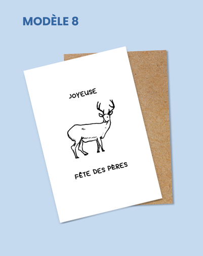 Cartes de souhaits pour la fête des Pères