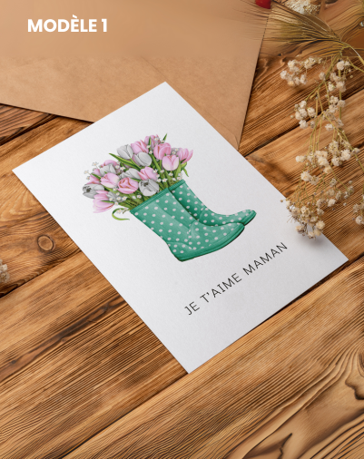 Cartes de souhait pour la fête des Mères