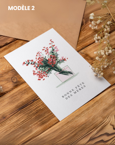 Cartes de souhait pour la fête des Mères