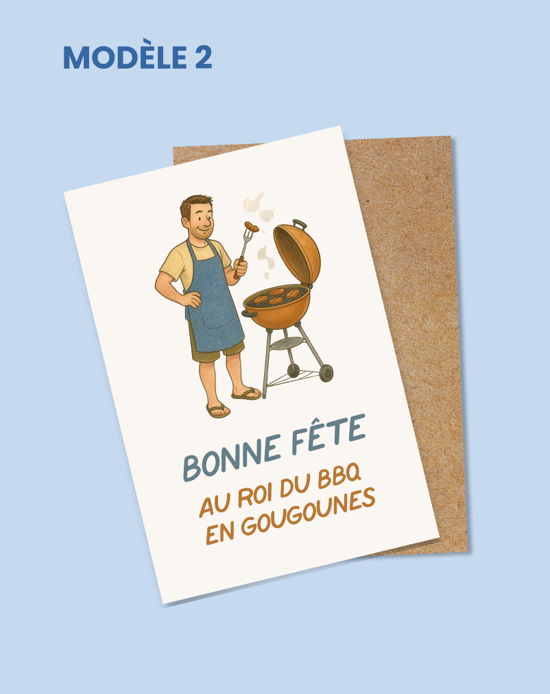 Cartes de souhaits pour la fête des Pères