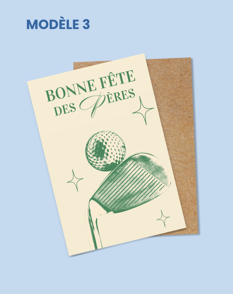 Cartes de souhaits pour la fête des Pères