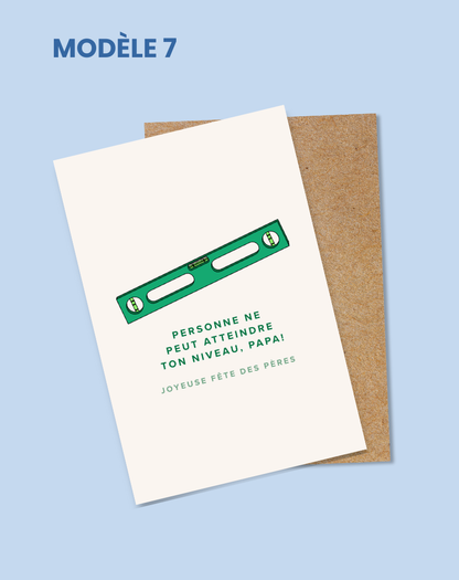 Cartes de souhaits pour la fête des Pères